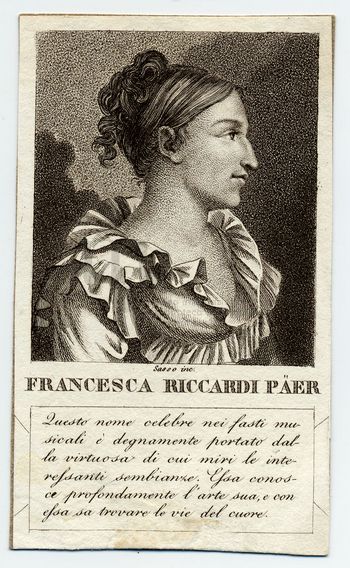 Riccardi Paer, Francesca